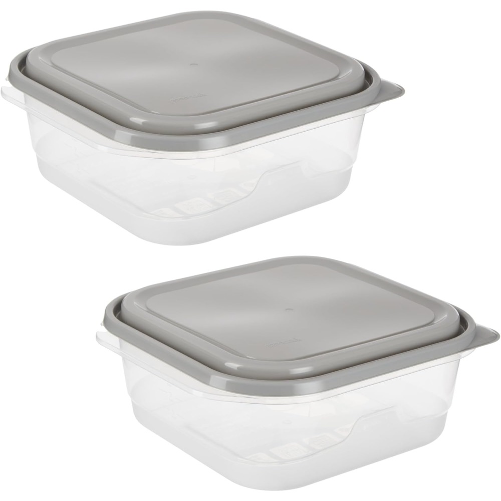 Meal Prep Pasta - Extra Large Square Food Storage Containers