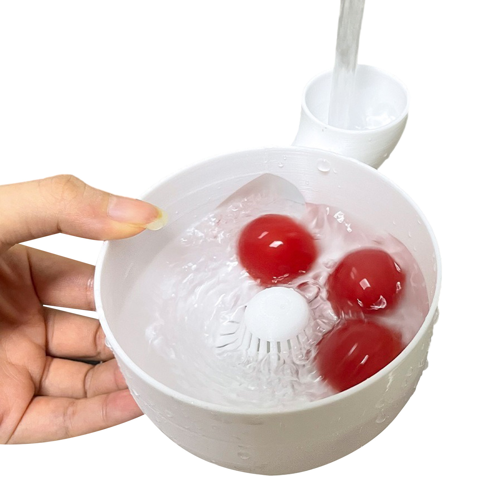 Meal Prep Bowl - Portable Fruit Wash Bowl Automatic Vegetable
