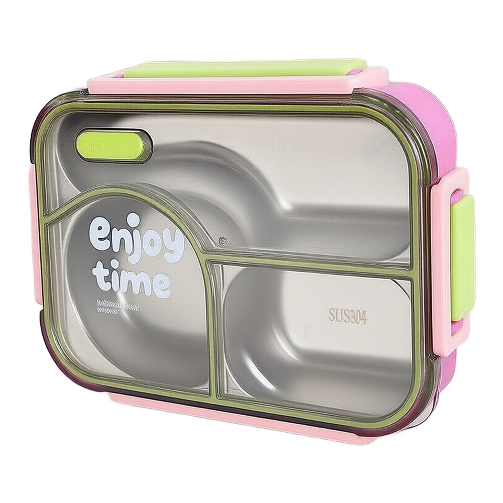 650ml 3 Compartment Leakproof  - đánh giá và giá Meal Prep Yellow