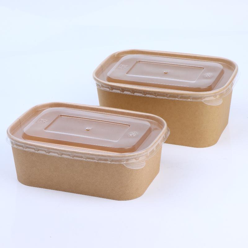 10Pcs Square Disposable Kraft  - đánh giá và giá Meal Prep Bowl
