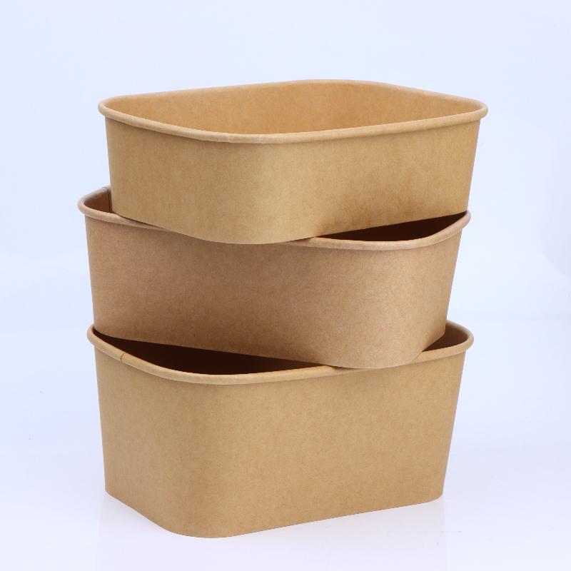 10Pcs Square Disposable Kraft  - đánh giá và giá Meal Prep Bowl