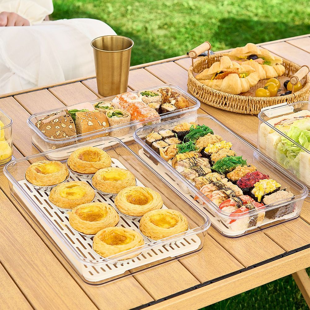 Clear Fruit Storage Container  - đánh giá và giá Meal Prep Pasta