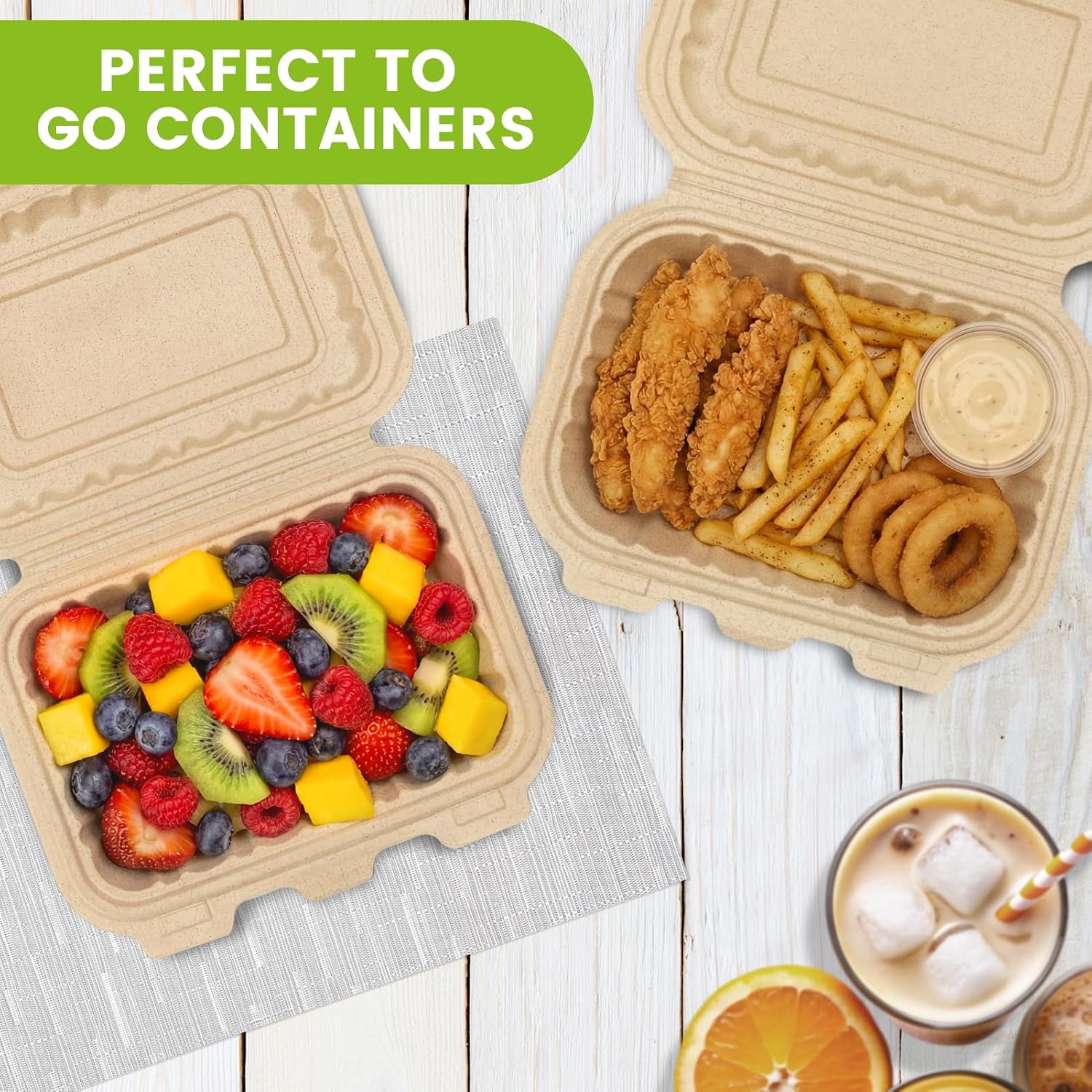 50 Pack 16oz Clamshell Take Ou - đánh giá và giá Meal Prep Pasta