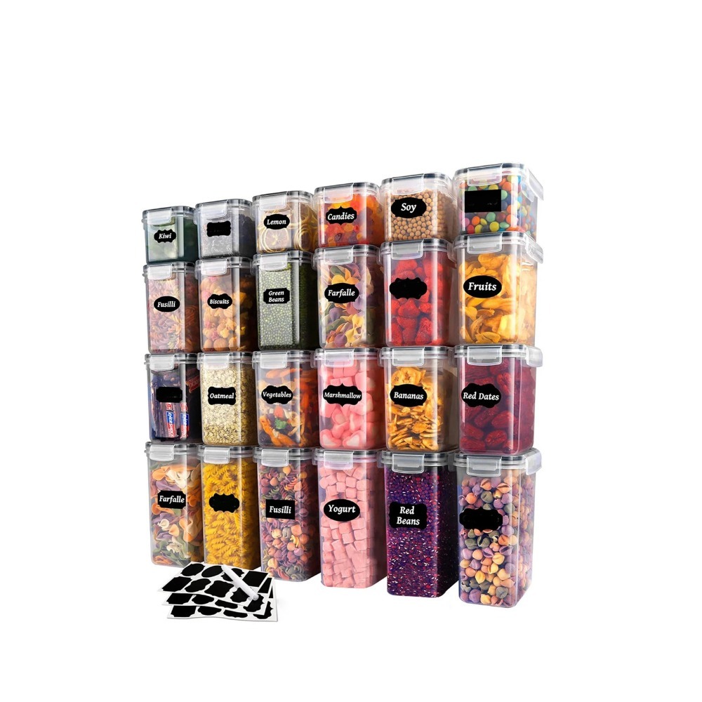 24Pcs Sealed Food Storage Cont - đánh giá và giá Meal Prep Pasta