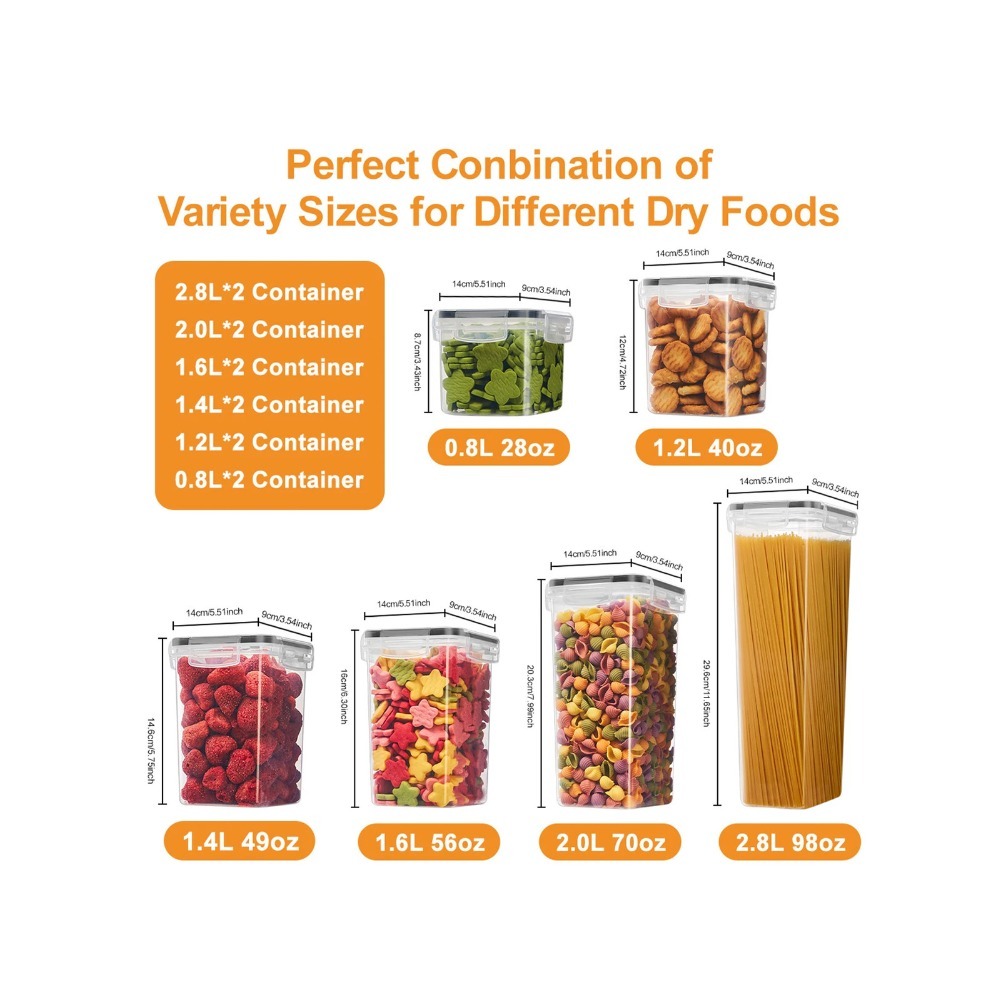 24Pcs Sealed Food Storage Cont - đánh giá và giá Meal Prep Pasta
