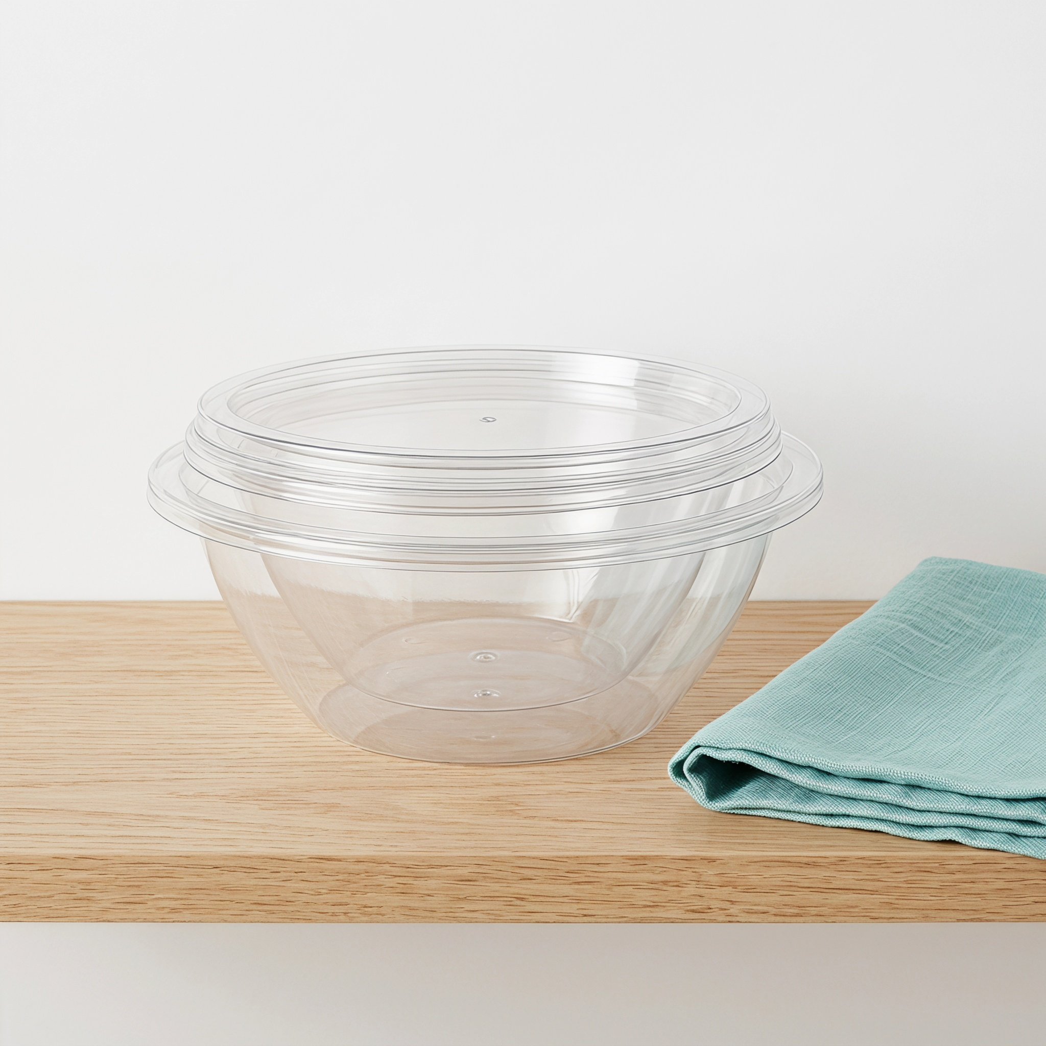 Clear Plastic Mixing Bowls wit - đánh giá và giá Meal Prep Bowl