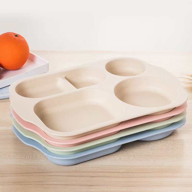 Reusable 5-Compartment Plate,  - đánh giá và giá Meal Prep Weight Loss