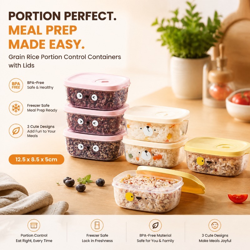 Food‑grade Portion Control Foo - đánh giá và giá Meal Prep Weight Loss
