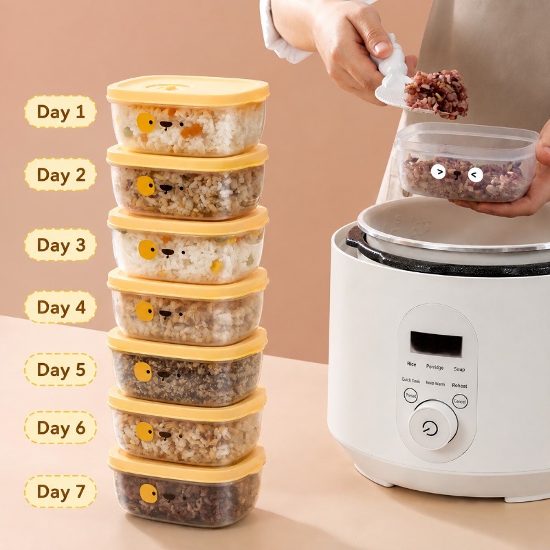 Food‑grade Portion Control Foo - đánh giá và giá Meal Prep Weight Loss