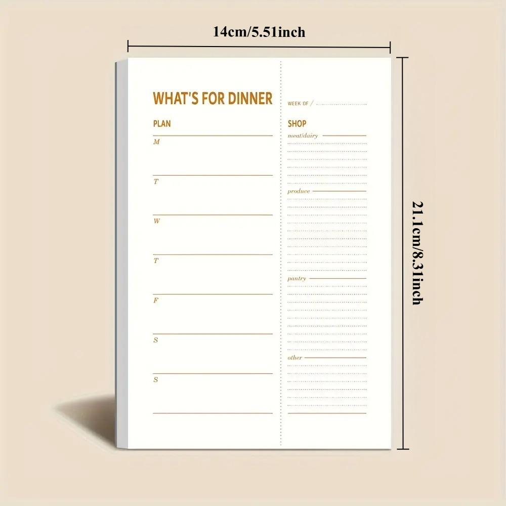 1pc Daily Diet Plan Notebook,  - đánh giá và giá Meal Prep Ebook